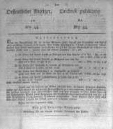 Oeffentlicher Anzeiger zum Amtsblatt No.44. der K&ouml;nigl. Preuss. Regierung zu Bromberg. 1835