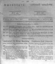 Amtsblatt der K&ouml;niglichen Preussischen Regierung zu Bromberg. 1837.04.14 No.15