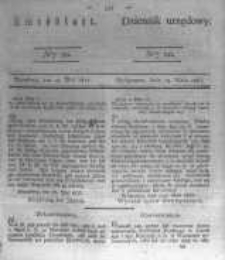 Amtsblatt der K&ouml;niglichen Preussischen Regierung zu Bromberg. 1837.05.19 No.20