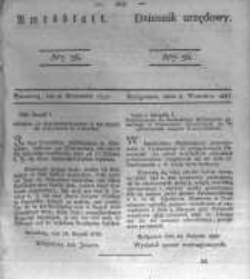 Amtsblatt der K&ouml;niglichen Preussischen Regierung zu Bromberg. 1837.09.08 No.36