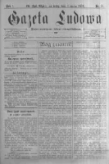 Gazeta Ludowa: pismo poświęcone ludowi ewangielickiemu. 1896.03.04 R.1 nr18