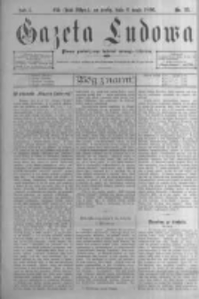 Gazeta Ludowa: pismo poświęcone ludowi ewangielickiemu. 1896.05.06 R.1 nr35