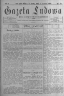 Gazeta Ludowa: pismo poświęcone ludowi ewangielickiemu. 1896.06.03 R.1 nr42