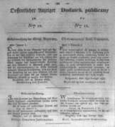 Oeffentlicher Anzeiger zum Amtsblatt No.11. der K&ouml;nigl. Preuss. Regierung zu Bromberg. 1833