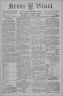Kreis Blatt für den Kreis Neutomischeler zugleich Hopfenzeitung 1910.11.29 Jg.29 Nr95