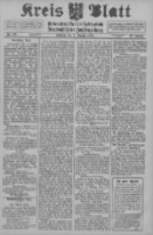 Kreis Blatt für den Kreis Neutomischeler zugleich Hopfenzeitung 1914.08.07 Jg.38 Nr92