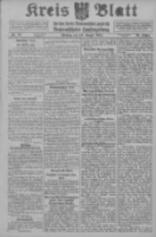 Kreis Blatt für den Kreis Neutomischeler zugleich Hopfenzeitung 1914.08.10 Jg.38 Nr93