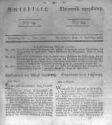 Amtsblatt der K&ouml;niglichen Preussischen Regierung zu Bromberg. 1836.06.10 No.24