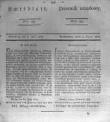 Amtsblatt der K&ouml;niglichen Preussischen Regierung zu Bromberg. 1836.07.08 No.28