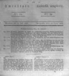 Amtsblatt der K&ouml;niglichen Preussischen Regierung zu Bromberg. 1836.07.15 No.29