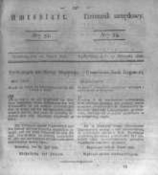 Amtsblatt der K&ouml;niglichen Preussischen Regierung zu Bromberg. 1836.08.19 No.34