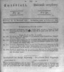 Amtsblatt der K&ouml;niglichen Preussischen Regierung zu Bromberg. 1836.11.18 No.47