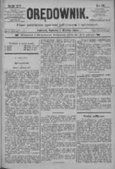 Orędownik: pismo poświęcone sprawom politycznym i sp&oacute;łecznym 1885.03.07 R.15 Nr54