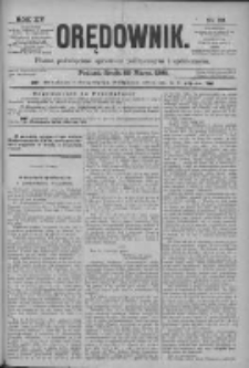 Orędownik: pismo poświęcone sprawom politycznym i spółecznym 1885.03.25 R.15 Nr69