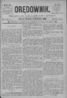 Orędownik: pismo poświęcone sprawom politycznym i sp&oacute;łecznym 1885.04.21 R.15 Nr90