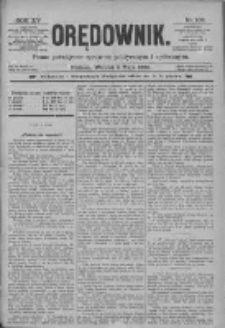 Orędownik: pismo poświęcone sprawom politycznym i sp&oacute;łecznym 1885.05.05 R.15 Nr102
