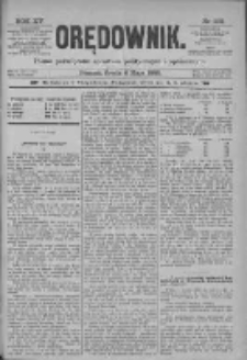 Orędownik: pismo poświęcone sprawom politycznym i spółecznym 1885.05.06 R.15 Nr103