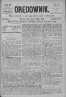Orędownik: pismo poświęcone sprawom politycznym i sp&oacute;łecznym 1885.05.07 R.15 Nr104