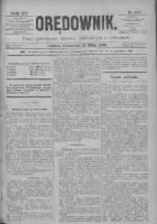 Orędownik: pismo poświęcone sprawom politycznym i sp&oacute;łecznym 1885.05.14 R.15 Nr109