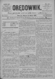 Orędownik: pismo poświęcone sprawom politycznym i sp&oacute;łecznym 1885.05.16 R.15 Nr110