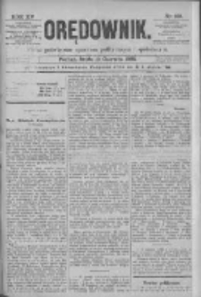 Orędownik: pismo poświęcone sprawom politycznym i spółecznym 1885.06.10 R.15 Nr129