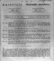 Amtsblatt der K&ouml;niglichen Preussischen Regierung zu Bromberg. 1834.05.02 No.18