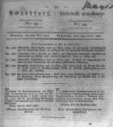 Amtsblatt der K&ouml;niglichen Preussischen Regierung zu Bromberg. 1835.05.08 No.19