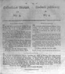 Oeffentlicher Anzeiger zum Amtsblatt No.4. der Königl. Preuss. Regierung zu Bromberg. 1836