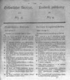 Oeffentlicher Anzeiger zum Amtsblatt No.9. der Königl. Preuss. Regierung zu Bromberg. 1836