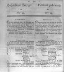 Oeffentlicher Anzeiger zum Amtsblatt No.19. der Königl. Preuss. Regierung zu Bromberg. 1836