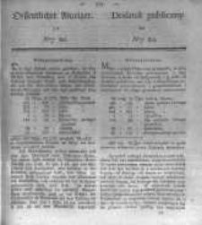 Oeffentlicher Anzeiger zum Amtsblatt No.20. der K&ouml;nigl. Preuss. Regierung zu Bromberg. 1836