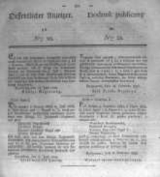 Oeffentlicher Anzeiger zum Amtsblatt No.25. der K&ouml;nigl. Preuss. Regierung zu Bromberg. 1836