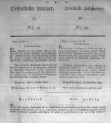 Oeffentlicher Anzeiger zum Amtsblatt No.44. der K&ouml;nigl. Preuss. Regierung zu Bromberg. 1836