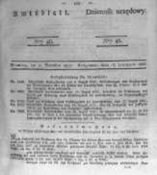 Amtsblatt der K&ouml;niglichen Preussischen Regierung zu Bromberg. 1837.11.17 No.46