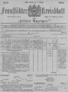 Fraustädter Kreisblatt. 1883.01.05 Nr2