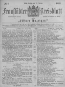 Fraust&auml;dter Kreisblatt. 1883.01.12 Nr4