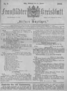 Fraustädter Kreisblatt. 1883.01.31 Nr9