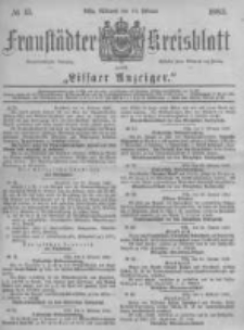 Fraustädter Kreisblatt. 1883.02.14 Nr13