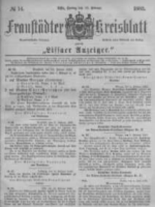 Fraust&auml;dter Kreisblatt. 1883.02.16 Nr14