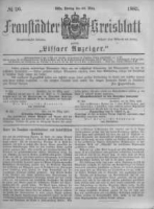 Fraust&auml;dter Kreisblatt. 1883.03.30 Nr26