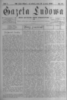 Gazeta Ludowa: pismo poświęcone ludowi ewangielickiemu. 1896.06.13 R.1 nr45