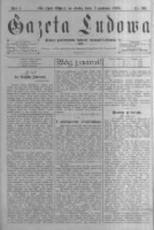 Gazeta Ludowa: pismo poświęcone ludowi ewangielickiemu. 1896.12.09 R.1 nr96