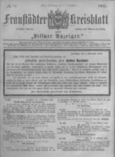 Fraust&auml;dter Kreisblatt. 1882.11.08 Nr89