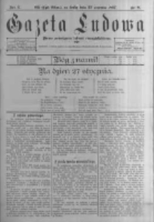 Gazeta Ludowa: pismo poświęcone ludowi ewangielickiemu. 1897.01.27 R.2 nr8