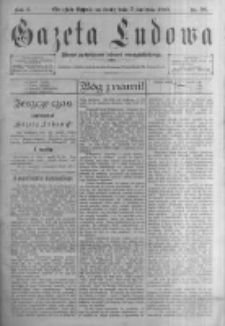 Gazeta Ludowa: pismo poświęcone ludowi ewangielickiemu. 1897.04.07 R.2 nr28