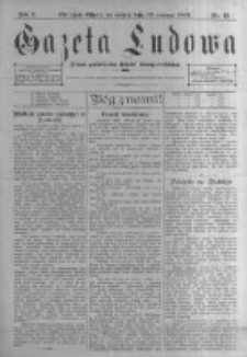 Gazeta Ludowa: pismo poświęcone ludowi ewangielickiemu. 1897.06.12 R.2 nr45