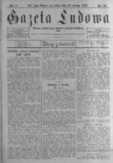 Gazeta Ludowa: pismo poświęcone ludowi ewangielickiemu. 1897.06.16 R.2 nr46