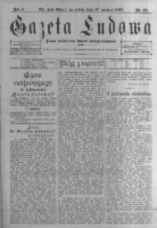 Gazeta Ludowa: pismo poświęcone ludowi ewangielickiemu. 1897.06.26 R.2 nr49