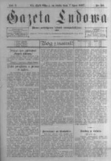 Gazeta Ludowa: pismo poświęcone ludowi ewangielickiemu. 1897.07.07 R.2 nr52