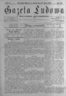 Gazeta Ludowa: pismo poświęcone ludowi ewangielickiemu. 1897.07.24 R.2 nr57
